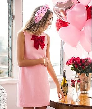 Valentine's Day Headband for Women XOXO Love Massage Heart Headband Red Pink (1 Count) | Amazon (US)