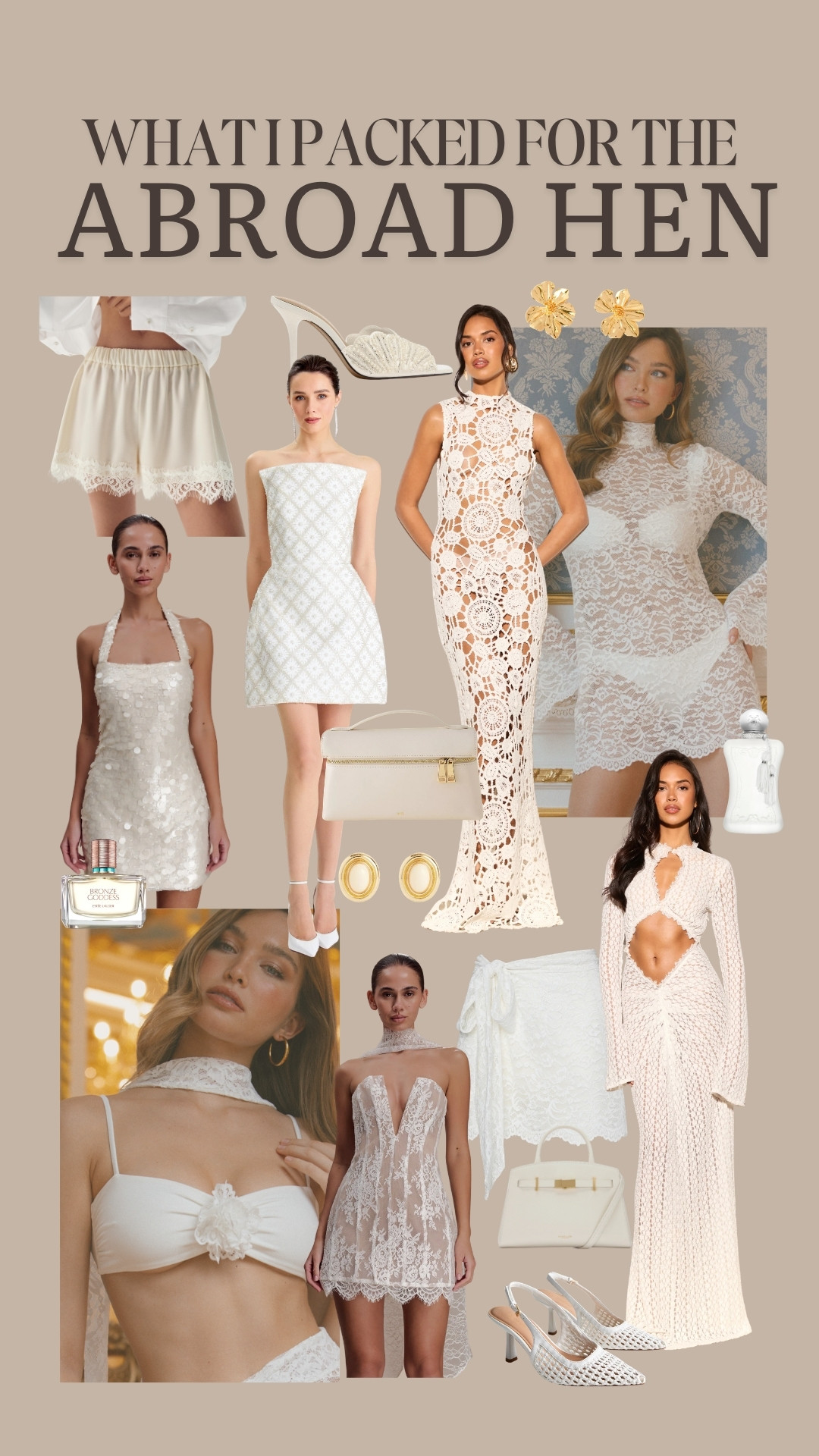 What I packed for my abroad hen 🤍

#LTKstyletip #LTKwedding #LTKdresses