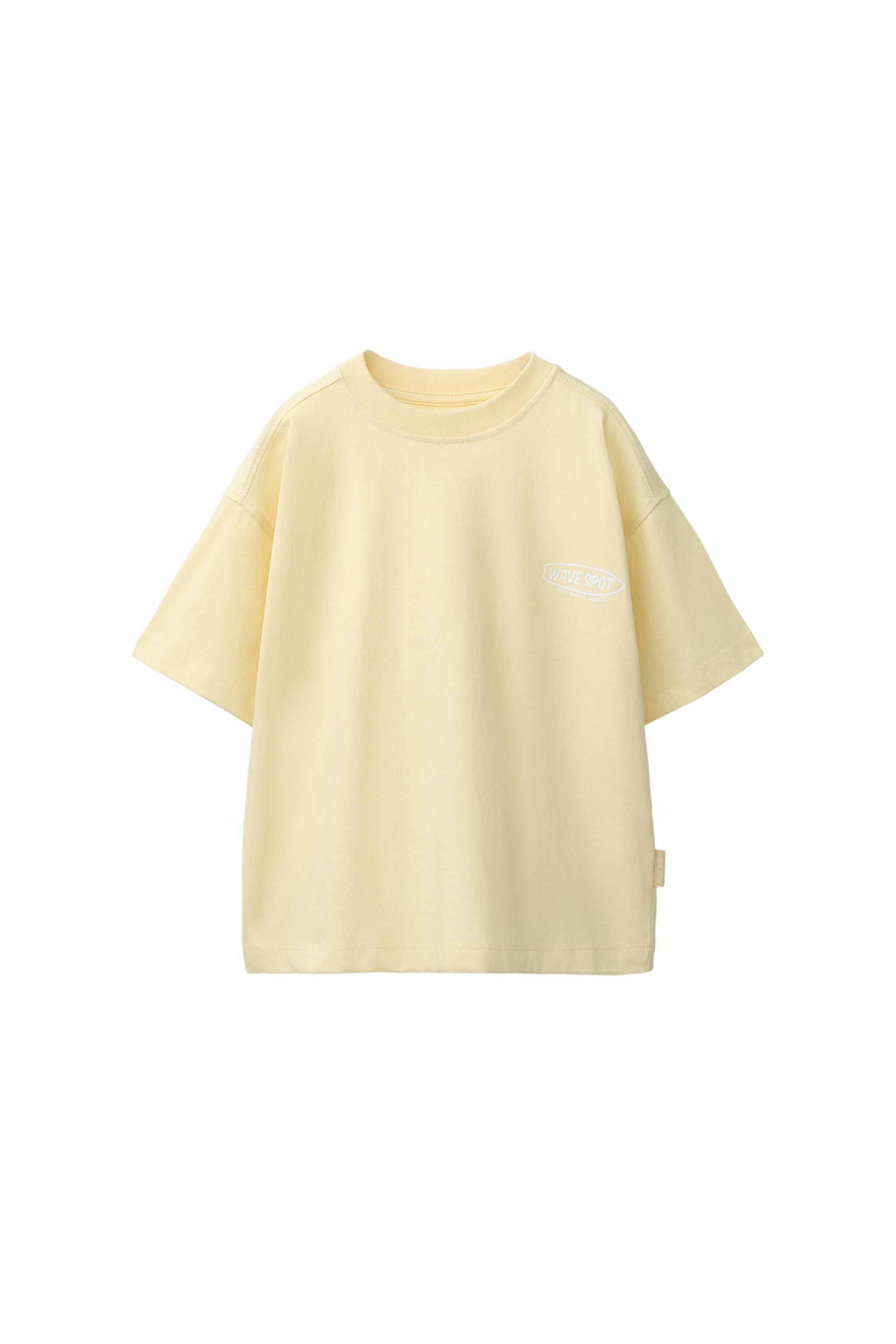 T-SHIRT AND SHORTS SET WITH TEXT | Zara US