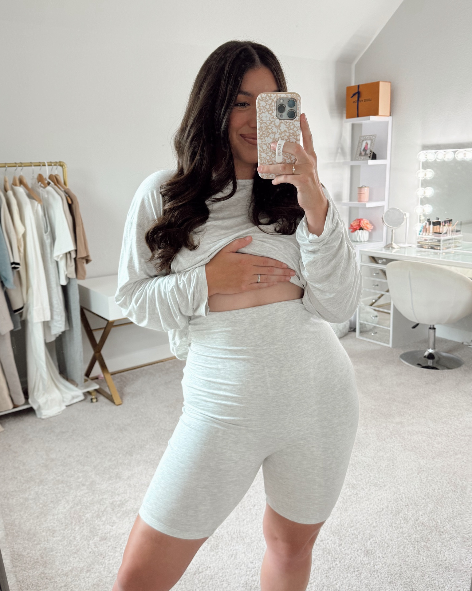 Best high waisted biker shorts + they are meant for a baby bump!😍 ULTRA stretchy!

Bumpsuit, biker shorts, curvy fashion, maternity clothing, midsize outfits, plus size style, loungewear, athleisure

#LTKMidsize #LTKPlusSize #LTKBump