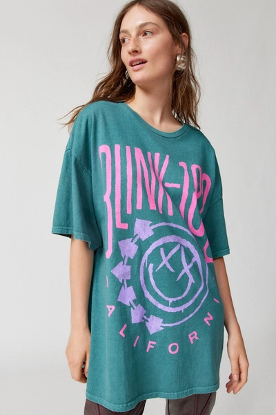 Blink 182 T-Shirt Dress | Urban Outfitters (US and RoW)