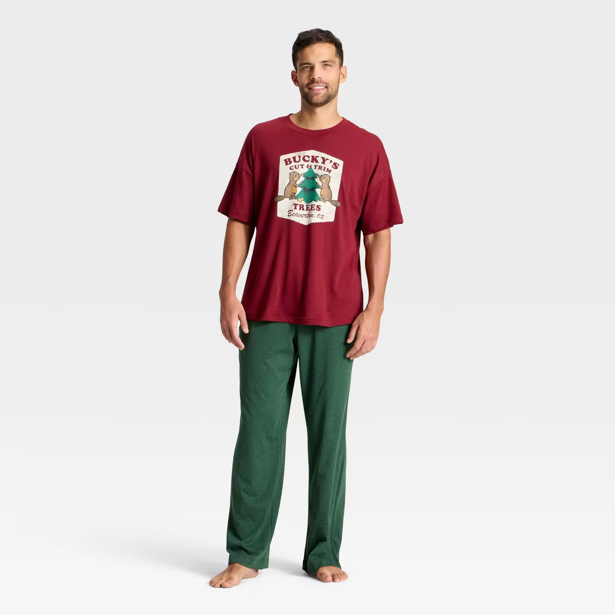 Men's 2pc Short Sleeve T-shirt & Pant Pajama Set - Goodfellow & Co™ | Target