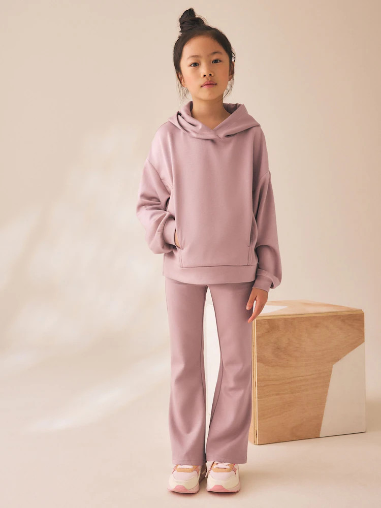 Dusky Pink Hoodie And Kick-Flare Set (3-16yrs) | Next US