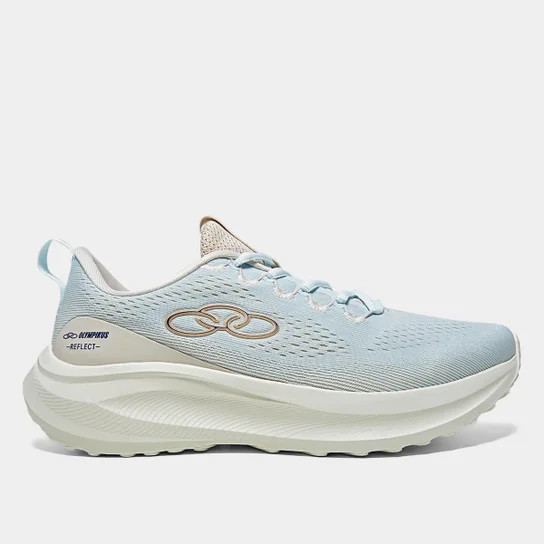 Tênis Olympikus Reflect Feminino - Azul Claro+Bege | Netshoes (BR)