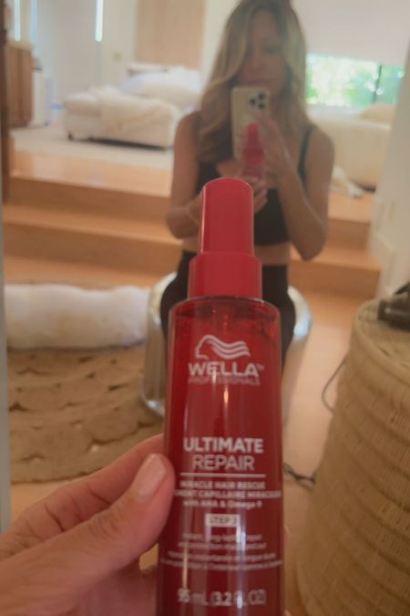 This Ultimate Repair has really made a big difference on the softness & texture of my hair. My hair takes & beating from coloring & heat styling & this has made my hair feel soft, hydrated & more manageable! I use it twice a week. 

#LTKstyletip #LTKbeauty