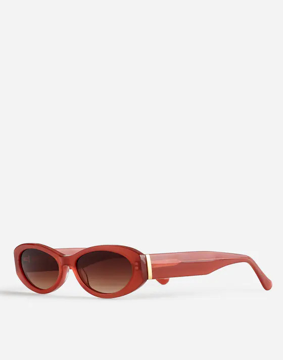 Skinny Oval Sunglasses | Madewell | Madewell