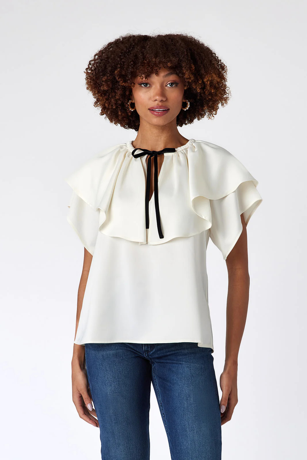 Harlan Top in Marzipan | CROSBY by Mollie Burch | CROSBY by Mollie Burch