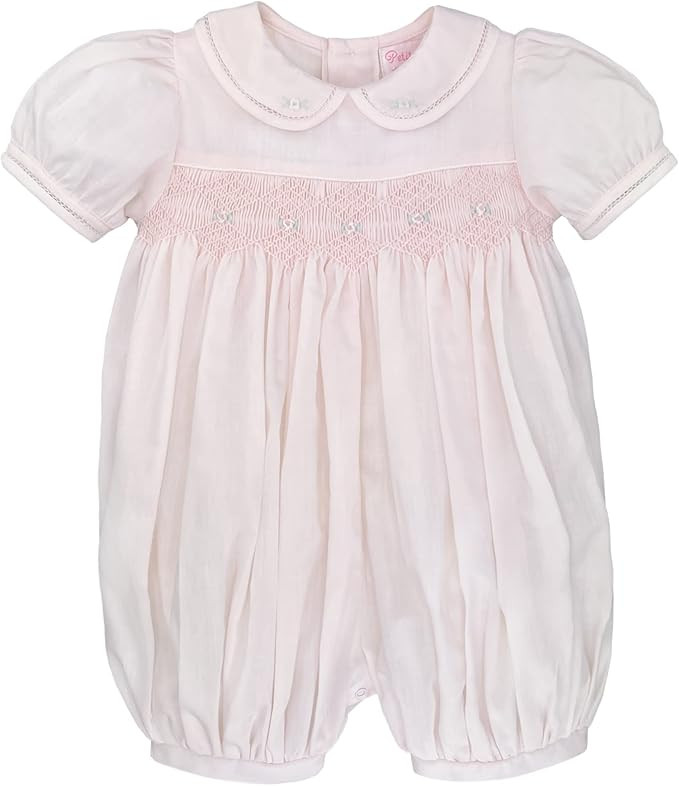 Baby Girls’ French Bubble with Diamond Smocking | Amazon (US)