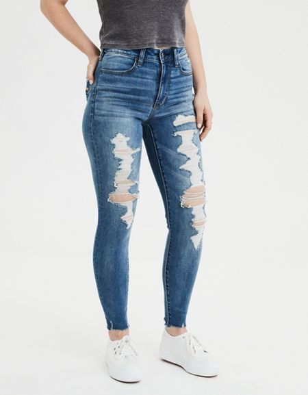 AE Ne(X)t Level Super High-Waisted Jegging | American Eagle Outfitters (US & CA)