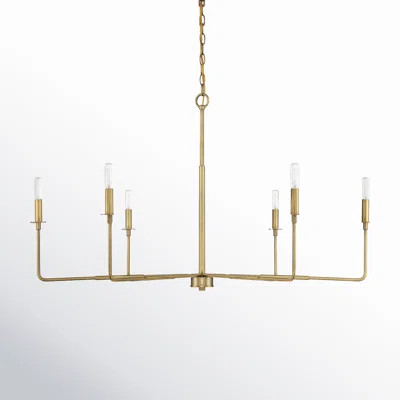 Alysa 6 - Light Candle Style Classic Chandelier | Wayfair North America