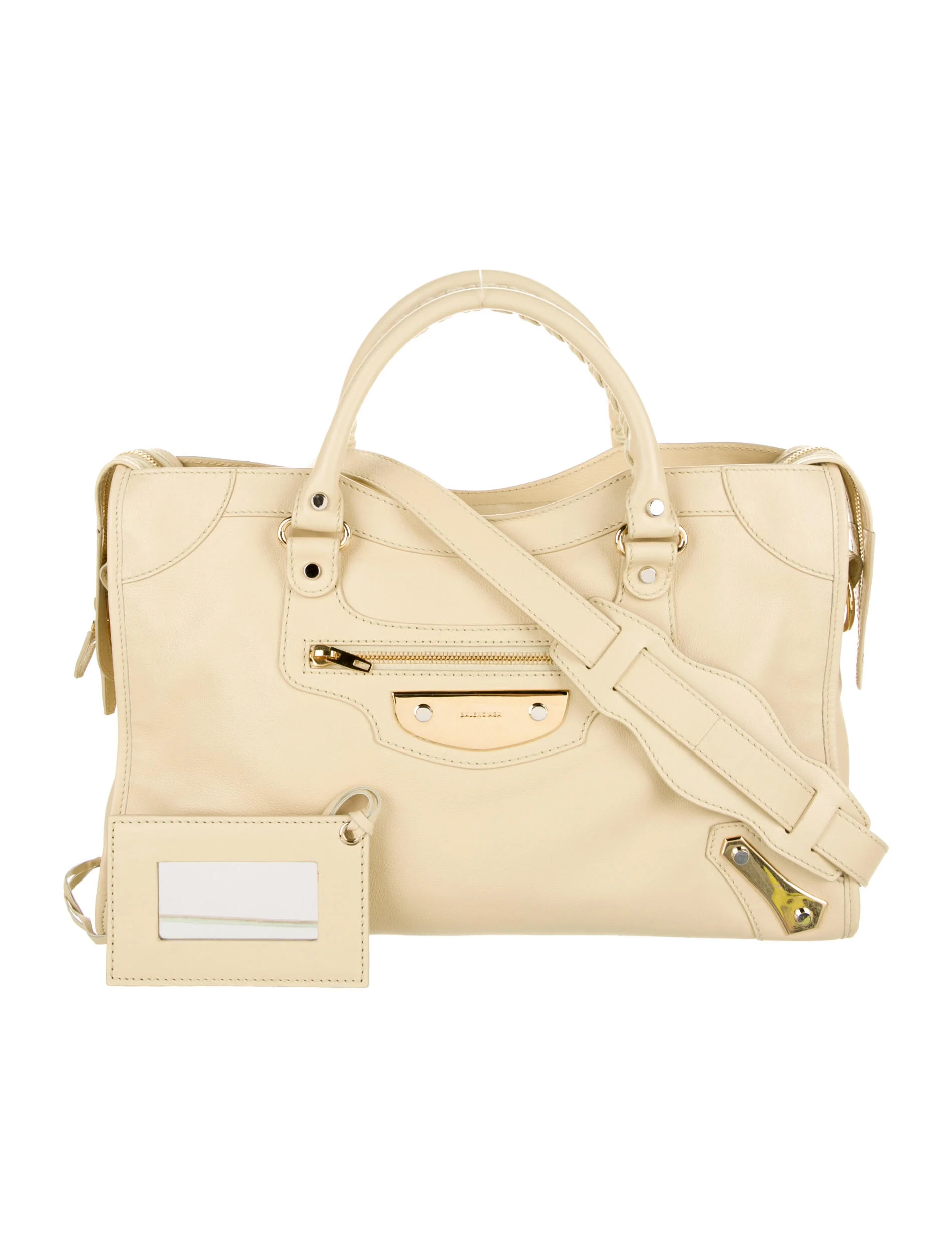 2016 Metal Plate City Tote | The RealReal