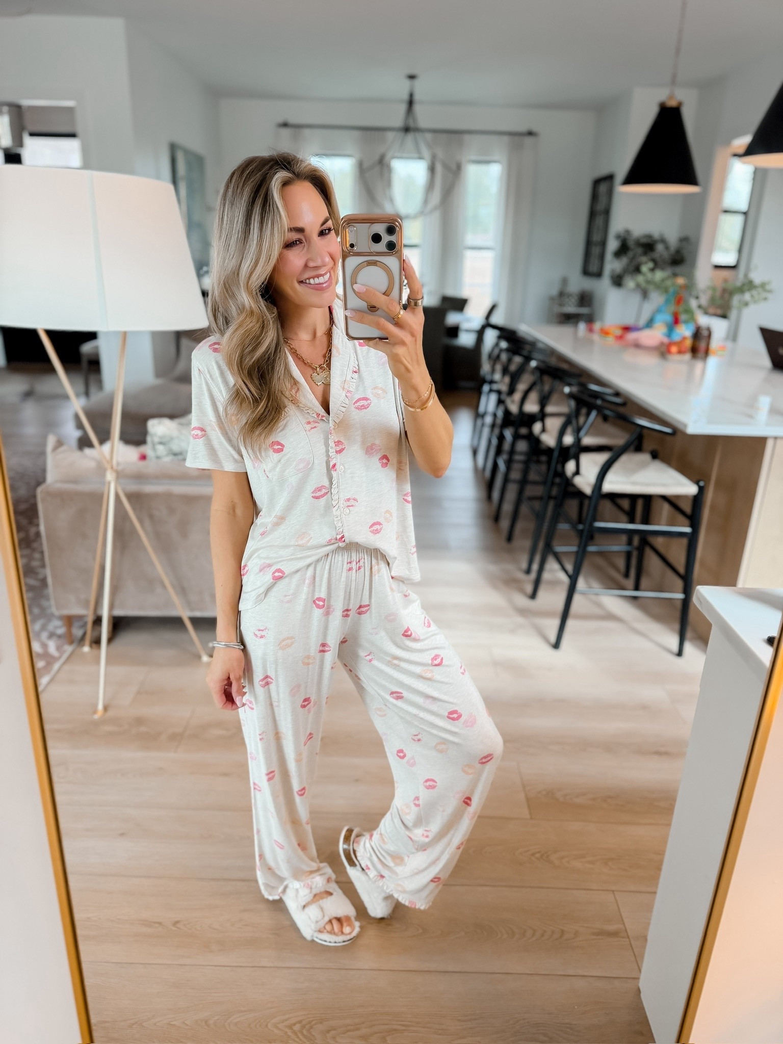Aerie NEW arrival! such fun and comfy pjs for Valentine’s Day! this material is my favorite bc it’s so breathable and soft! // I’m 5’3 for reference wearing a size xs!

#LTKootd #LTKPetite #LTKSeasonal