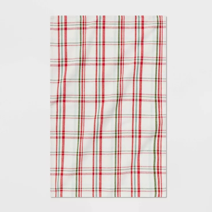 Cotton Plaid Kitchen Towel - Threshold™ | Target