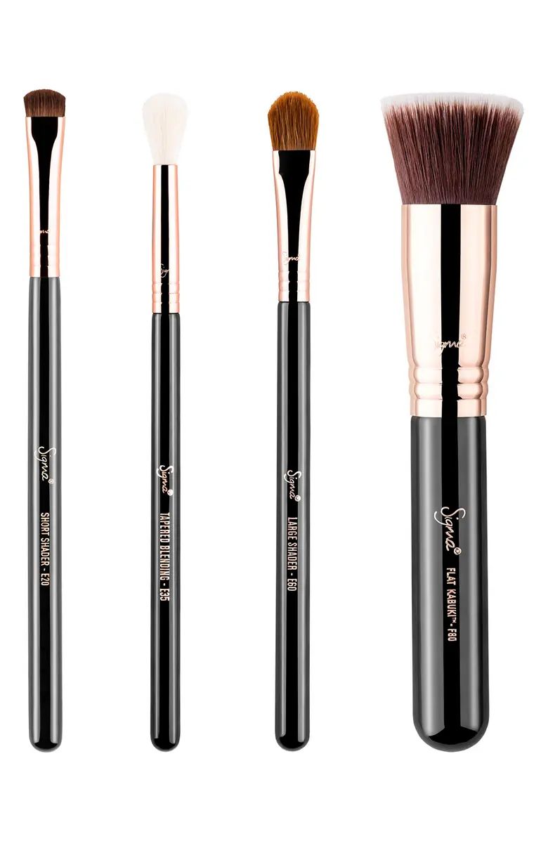 Sigma Beauty Classic Copper Essential Brush Set ($74 Value) | Nordstrom