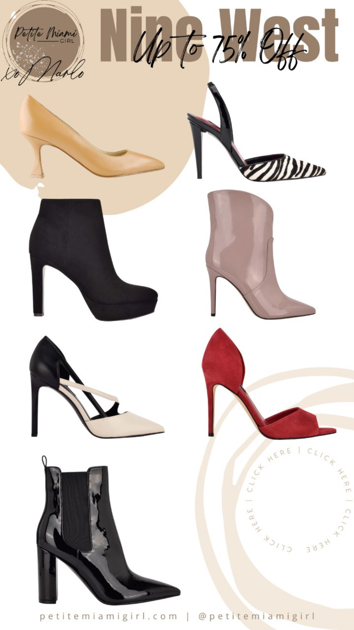 Nine West up to 75% off.

#LTKshoecrush #LTKFind #LTKsalealert