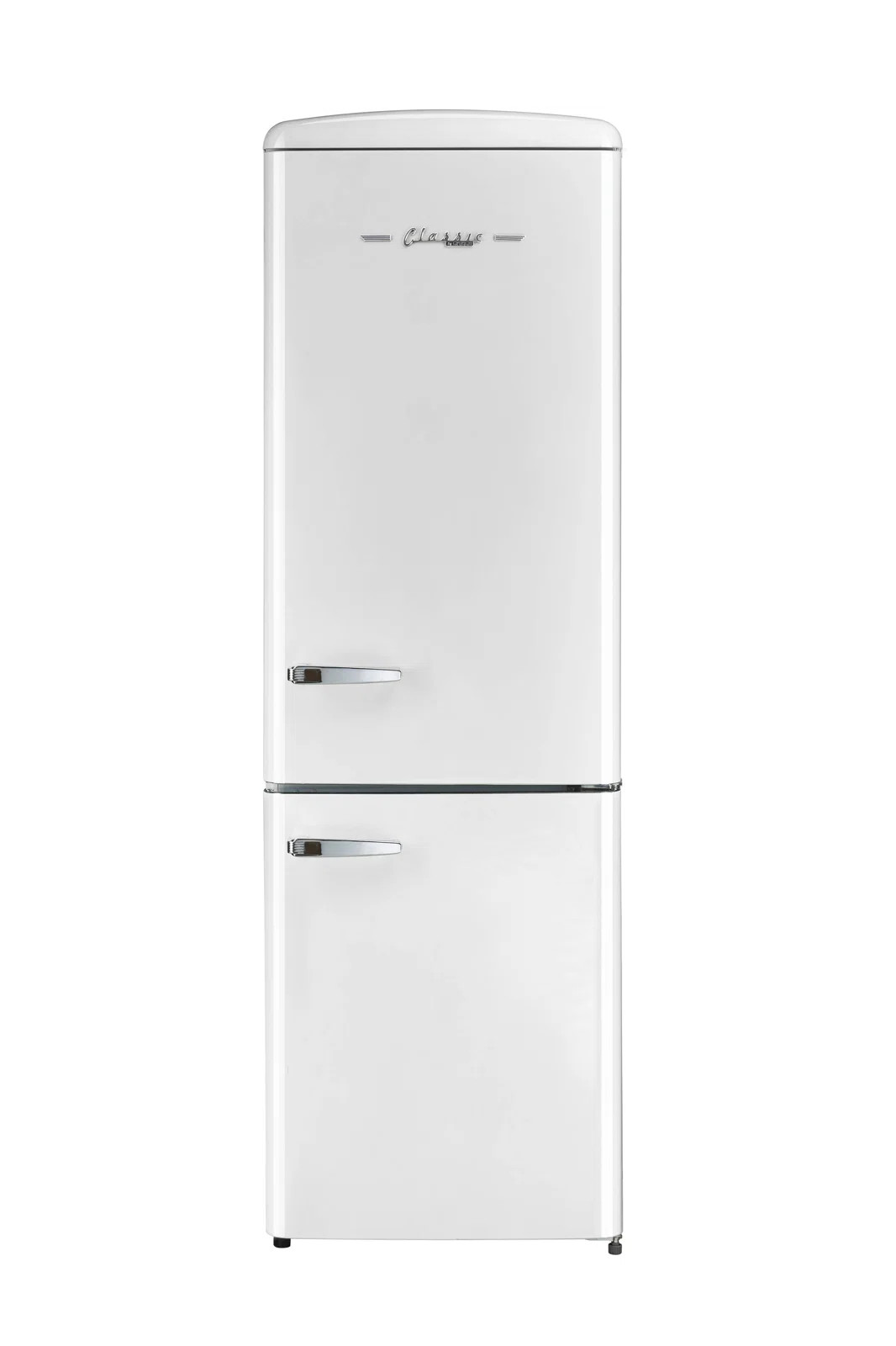Classic Retro 23.6" Frost-Free 11.7 cu. ft. Energy Star Certified Bottom Freezer Refrigerator | Wayfair Professional