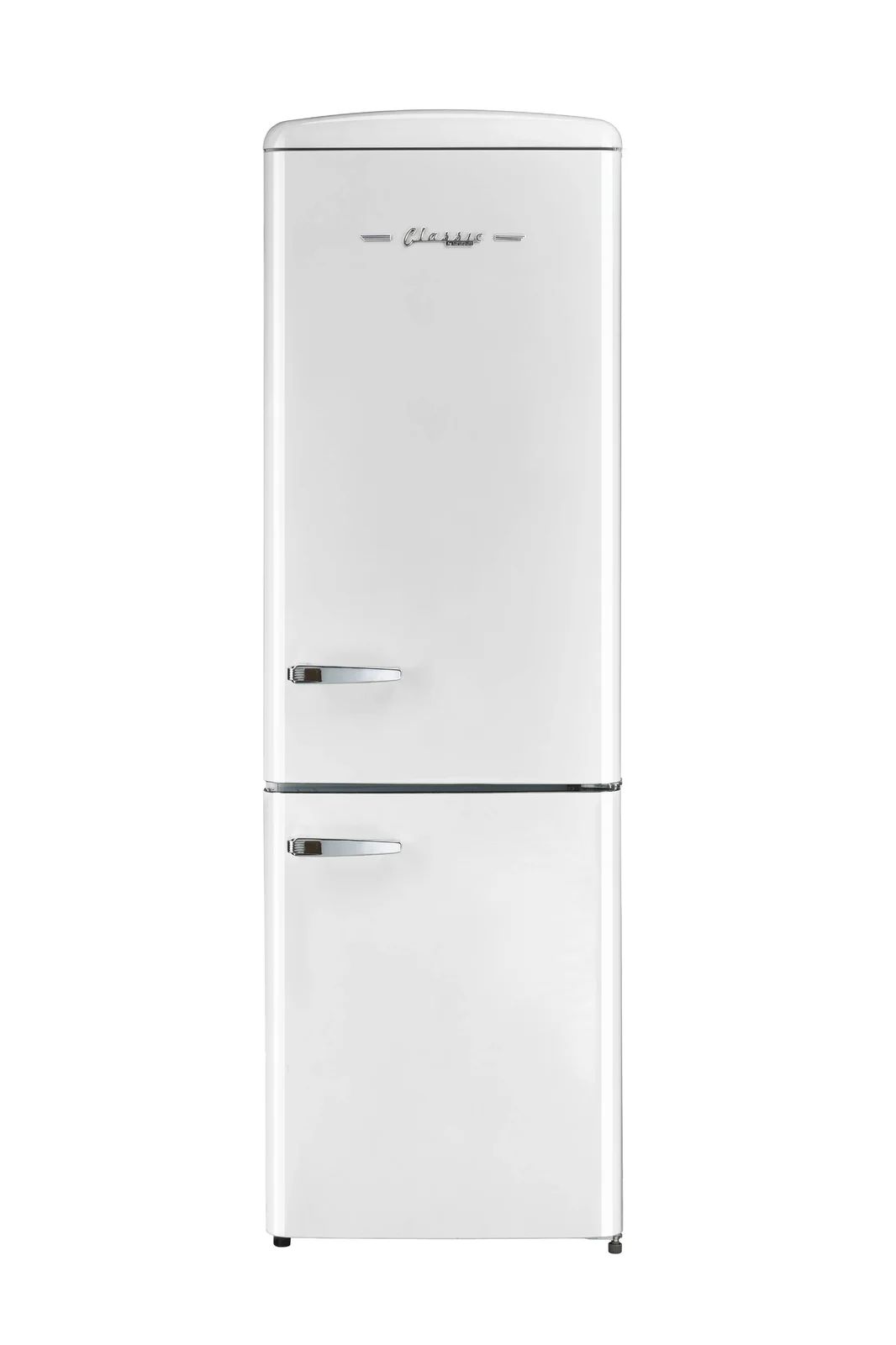 Classic Retro 23.6" Frost-Free 11.7 cu. ft. Energy Star Certified Bottom Freezer Refrigerator | Wayfair Professional