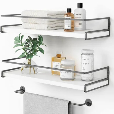 Laurentides 2 Piece Floating Shelf | Wayfair Professional