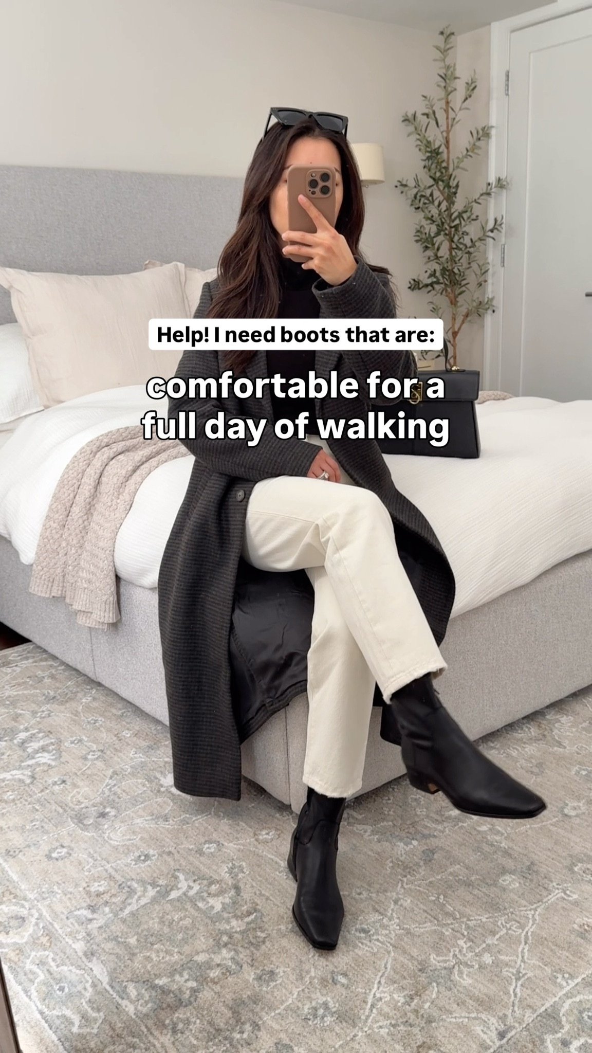 Boot recommendations for every need! Also linked another good waterproof Toms boot on sale that's comfortable with 5 star reviews

I'm in 5.5 in everything - TTS

1. Waterproof: • Blondo Frankie waterproof Chelsea boot 5.5 • trying on Mango Teen trench coat XS

// Comfortable for a full day of walking: • Steve Madden boot 5.5 • Mango Teen long check coat XS 

Also shown in vid with Rag & Bone Cropped Andi sweatpant jeans size 23 , size down and do not machine dry to avoid length shrinking!!

// Tall boots for shorties in narrow & wide calf options: • Naturalizer knee high boots 5.5 narrow calf. My pair measures 14 to 15” high shaft height (it slopes at an angle) and 12.7” around the calves. 

//Warm for snow & lightweight: • Blondo Faux Shearling Waterproof Boot 5.5 - TTS to a little roomy, I can wear thick socks. Especially love the side zipper so you don’t need to lace and unlace these each time like some other boots.

Warm gifts for her, winter casual outfits , snow day shoes and rainy day boots
 

 #LTKGiftGuide #LTKHoliday #LTKPetite