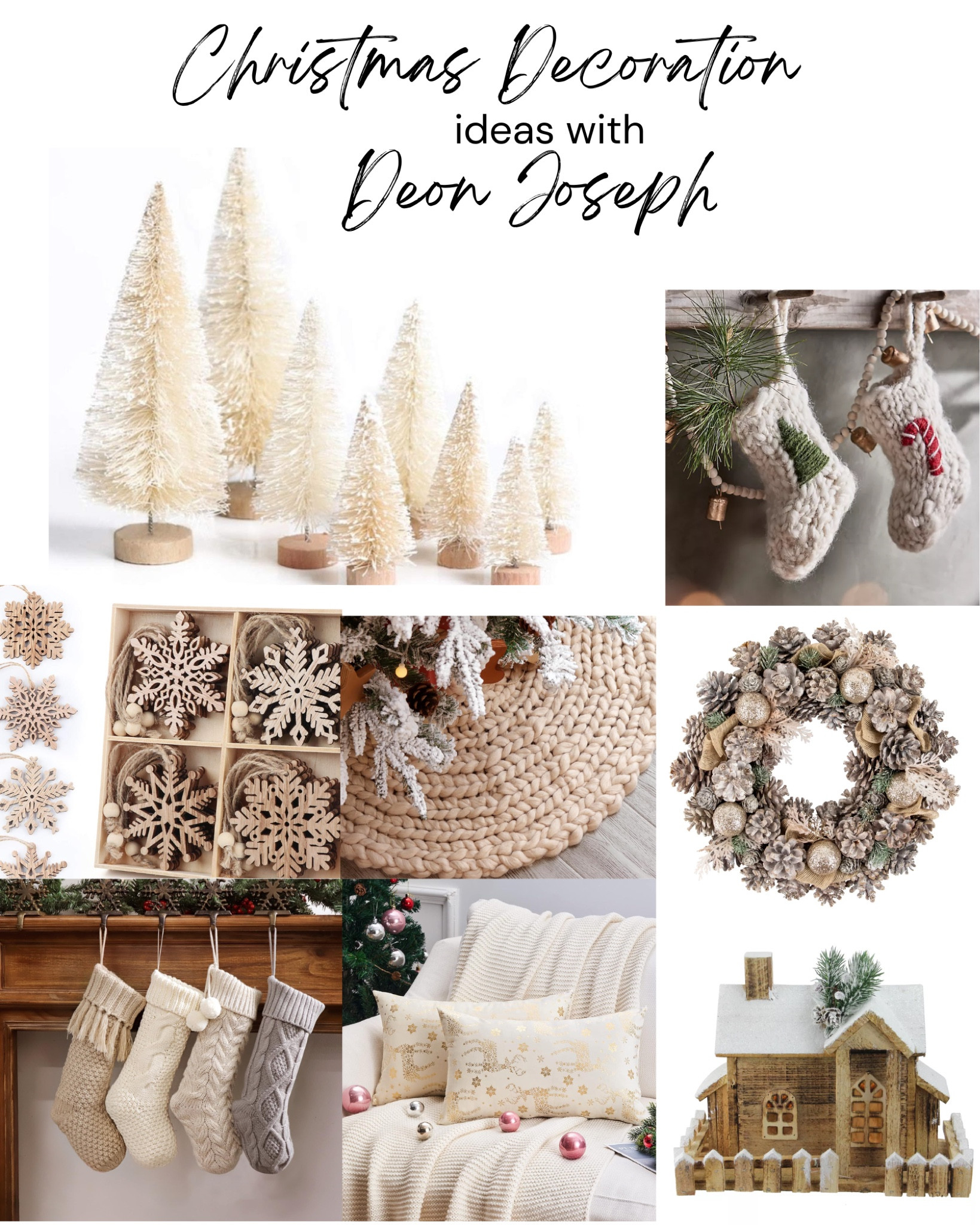 It's almost the Yuletide season y'all! Complete the Christmas spirit with these fabulous decorations. Ho ho ho! 

#LTKHoliday #LTKhome #LTKSeasonal