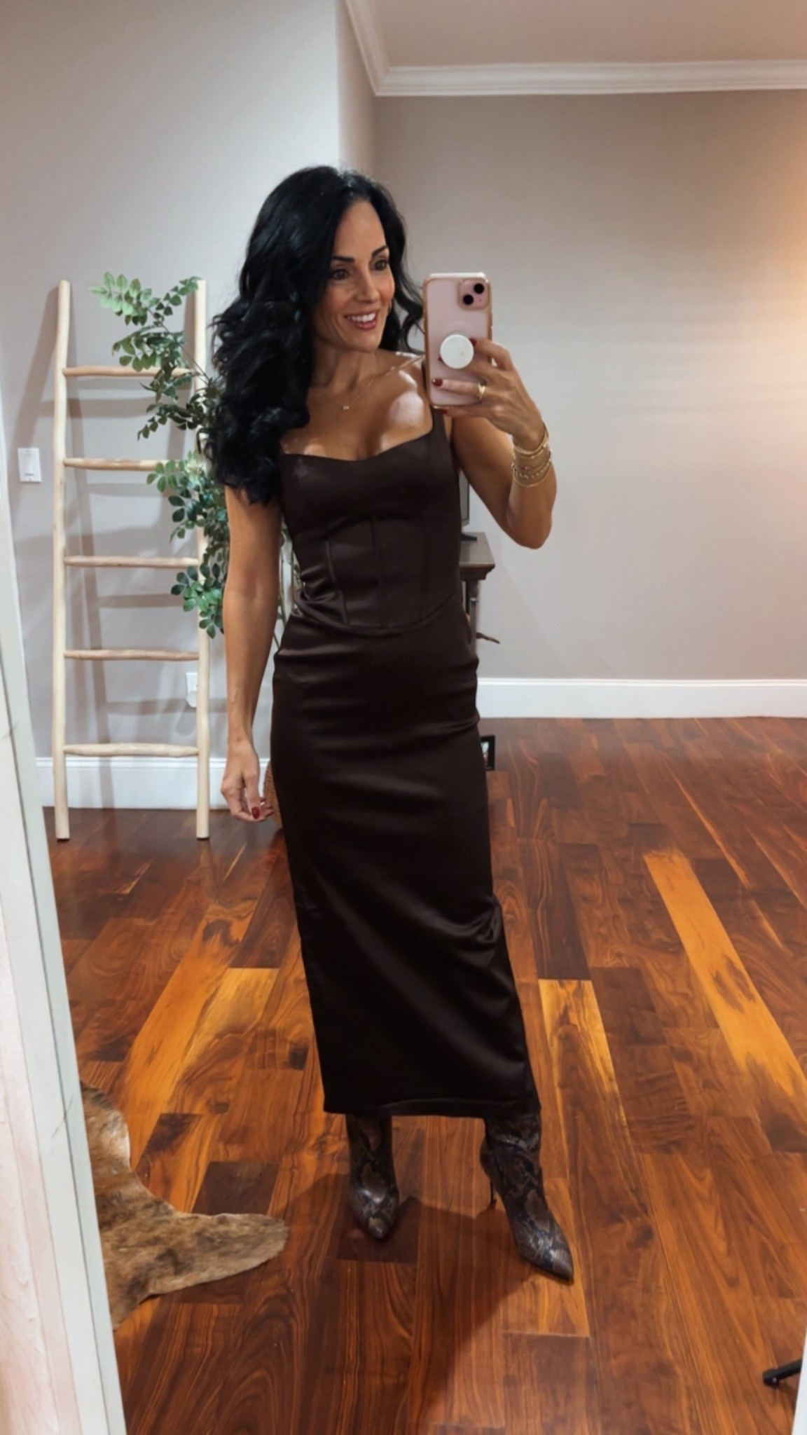 Chocolate brown corset dress comes in other colors that would work great for a holiday party 


#LTKSaleAlert #LTKFindsUnder100 #LTKHoliday