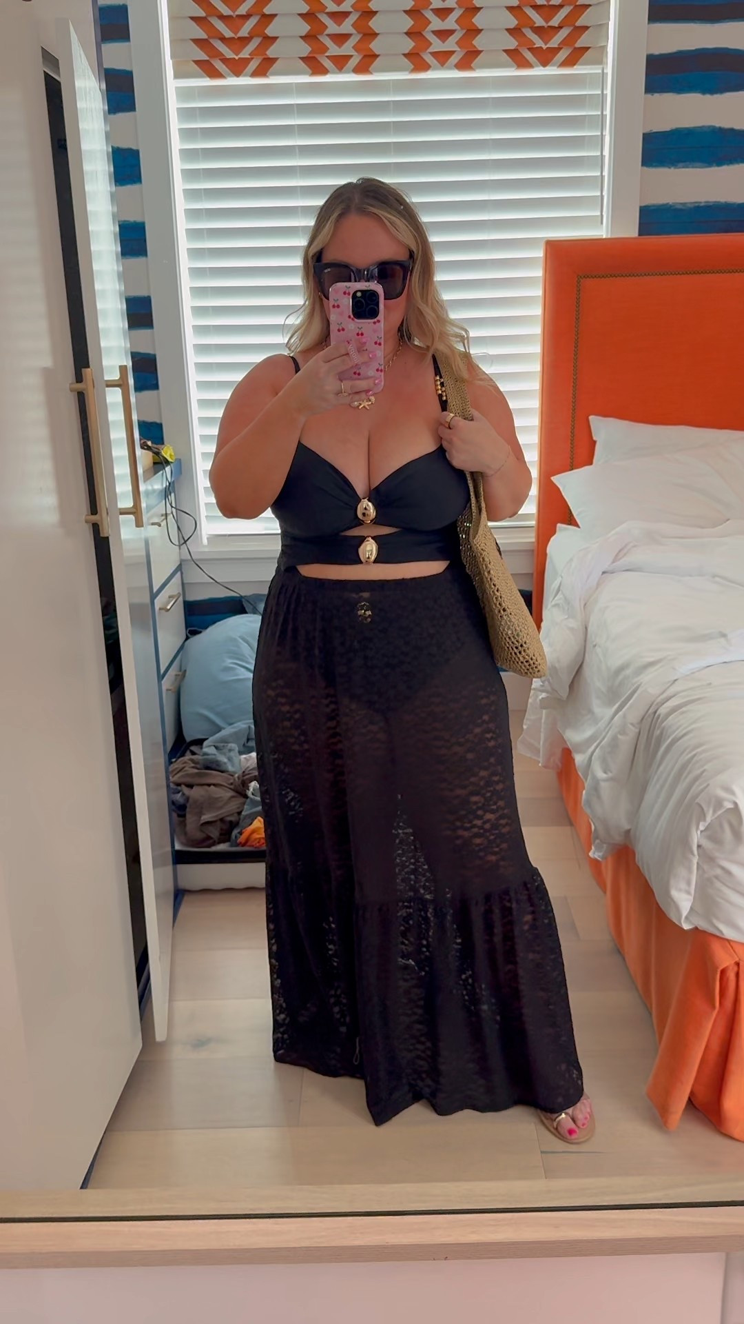 Midsize swim outfit 
Swimsuit size XL
Lace skirt size MEDIUM 

Beach outfit, pool outfit, aerie, AE, Amazon fashion, Amazon finds, style over 40, travel style, resort wear, vacation style, summer style, swimsuit 

#LTKTravel #LTKMidsize #LTKSwim