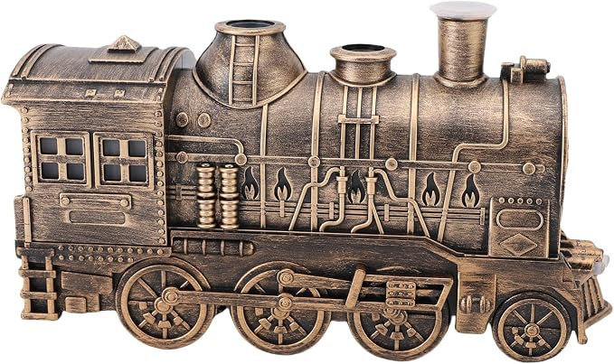 300ml Train Diffusers for Essential Oils, Cool Mist Aromatherapy Humidifier with Dual Nozzles, Qu... | Amazon (US)
