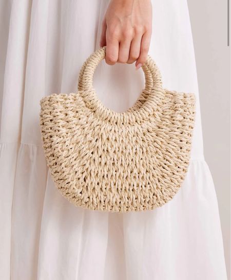 Cute little straw bag $48

#LTKTravel #LTKFindsUnder50 #LTKItBag