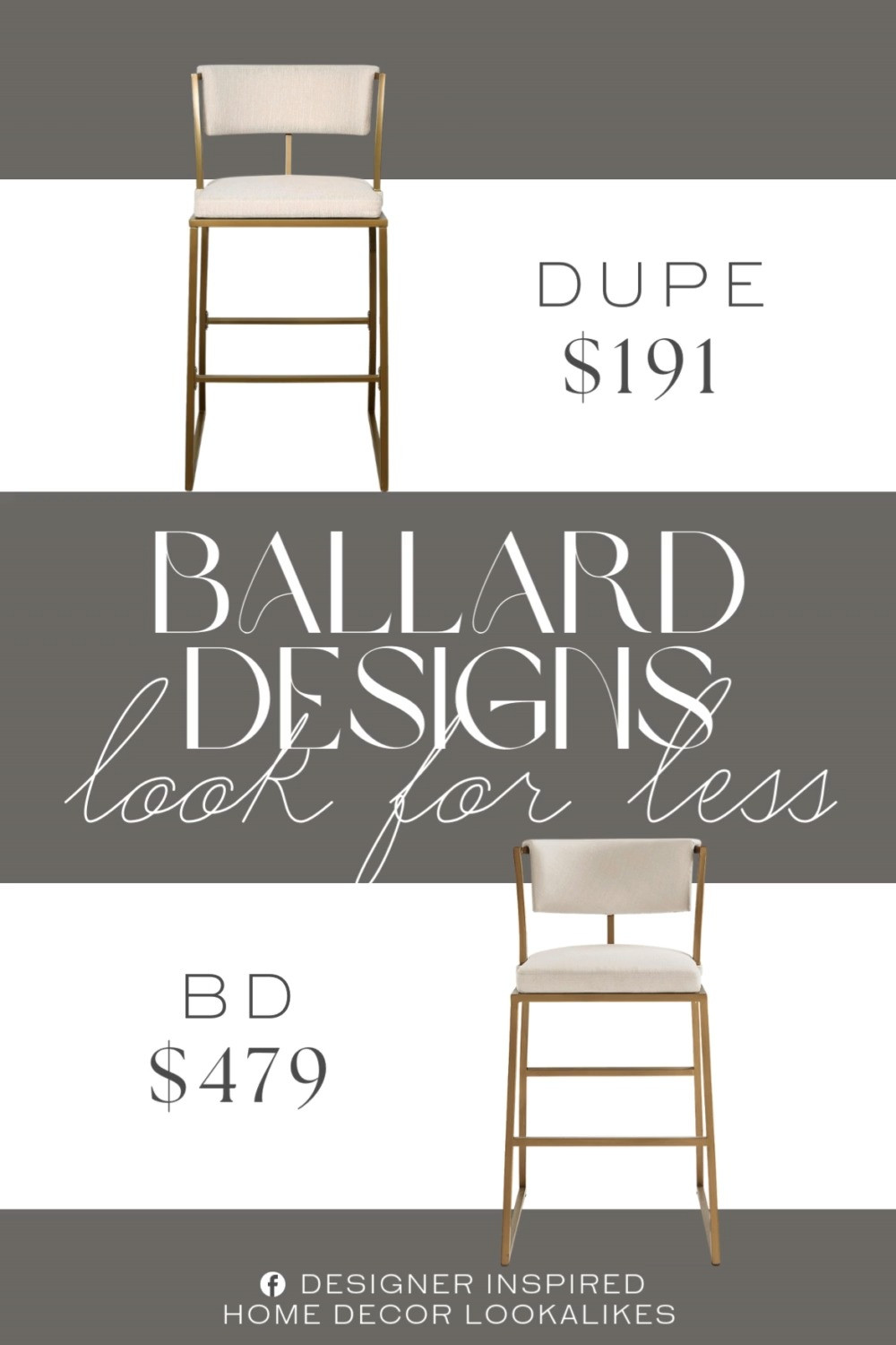 Inspired by Ballard Designs Bar Stool. Modern Kitchen Stool. Contemporary Metal Stool. Mid-Century Modern Stool. Mid-Century Modern Stool. Sleek Metal Bar Chair. Affordable Modern Bar Stool. Industrial Bar Stool. 

Home more affordable option find copy cat similar look for less budget friendly affordable cheap cheaper beautiful pretty. Clearance sale coupon code discount code promo code luxury lookalike look a like Inspo inspiration inspired by idea ideas Love like these? I share multiple every day in my FB group.
#ballarddesignsinspired #barstool #kitchenstool #modernbarstool #metalbarstool #kitcheninspo #stylishseating #kitchenfurniture 

 #LTKHome