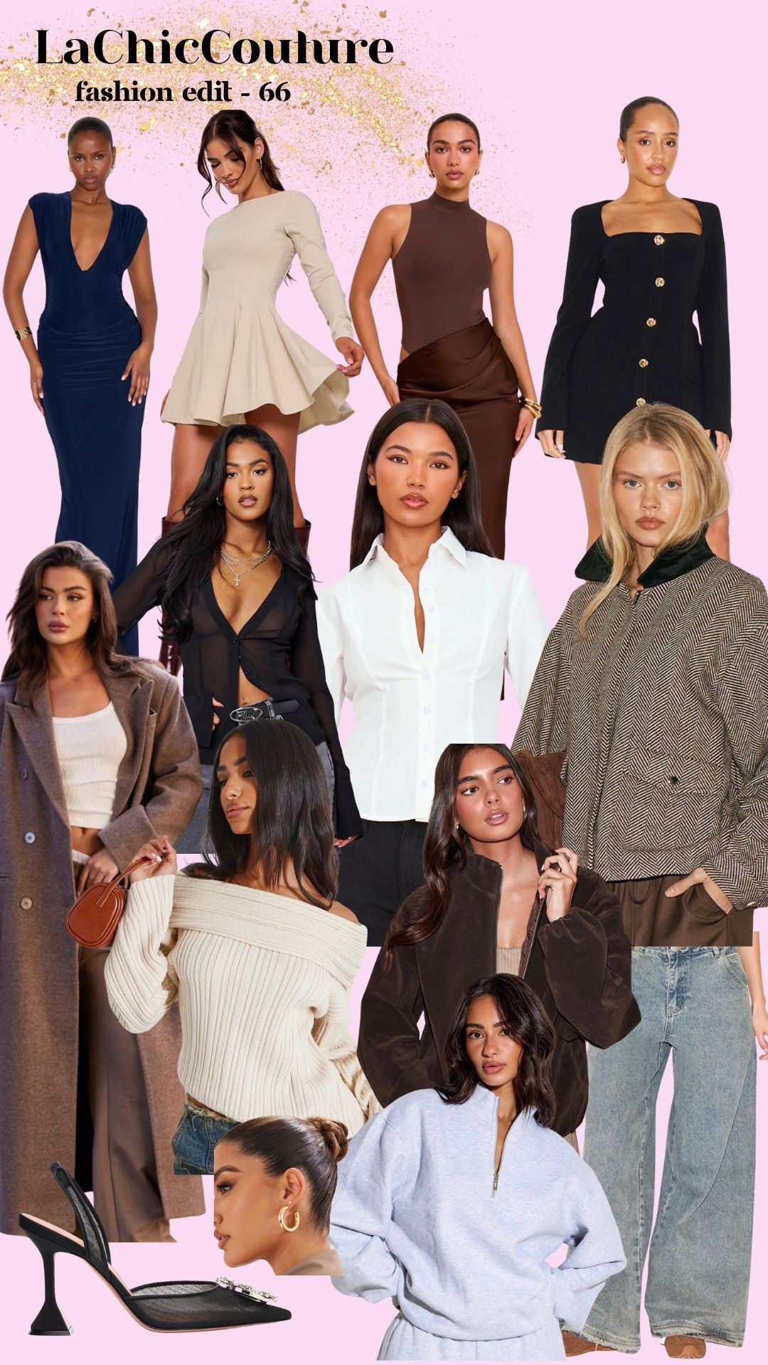 LaChicCouture Fashion Edit - 66 Fall Outfit. Holiday Outfit Inspo. Fashion trends. Fall Capsule Wardrobe #ootd #streetstyle #FashionTrends #Outfitinspo #falloutfits #falllooks #vogue #outfitideas #lachiccouture









#LTKParties #LTKSeasonal #LTKStyleTip