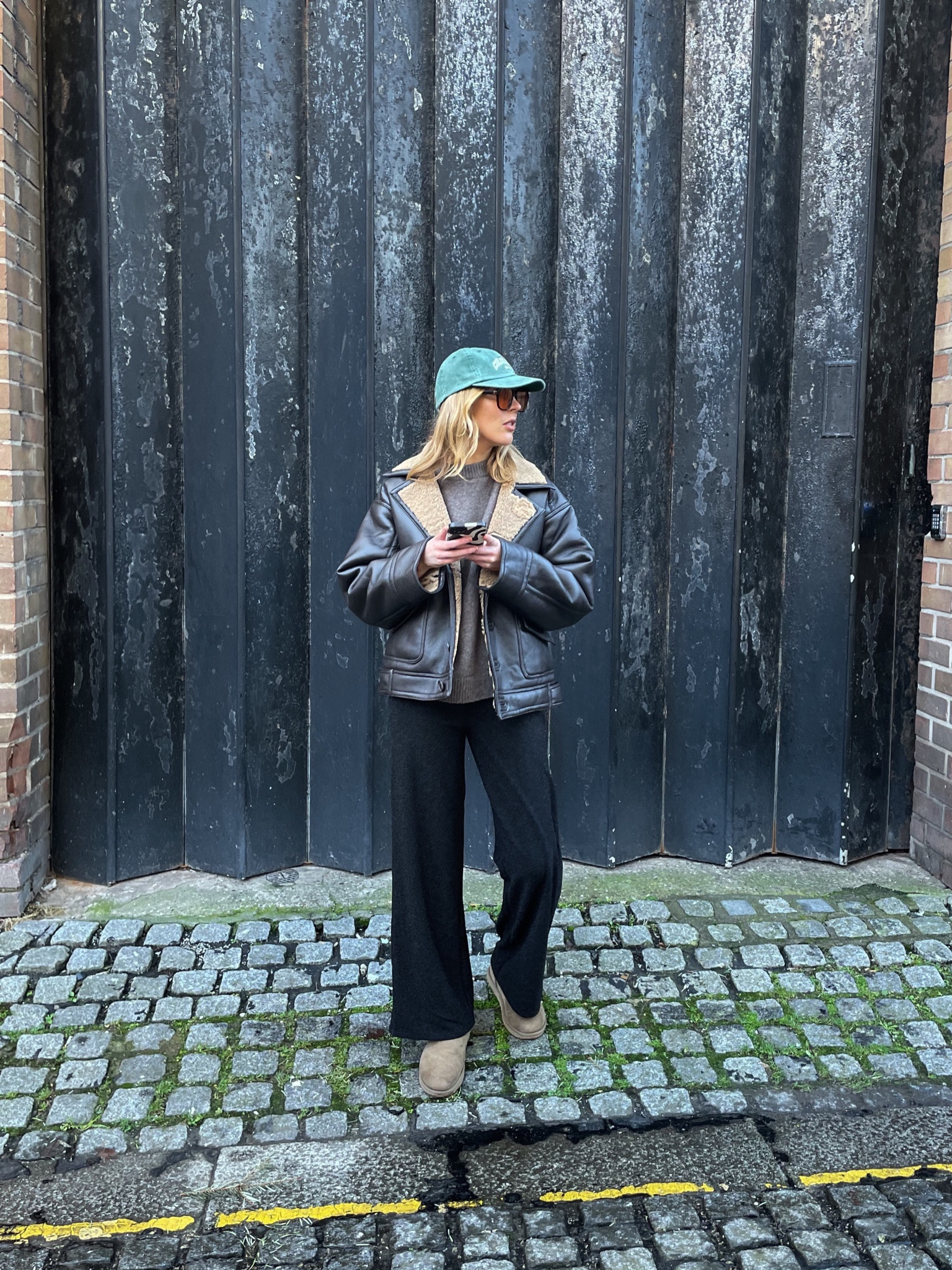 Wearing a size xs in this Topshop jacket. Already very oversized so get your regular fit. In the sale for £44 

#LTKSeasonal #LTKeurope #LTKstyletip
