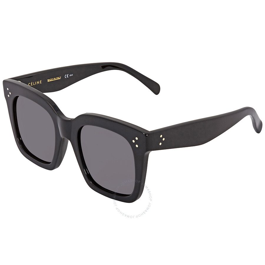Celine Tilda Dark Grey Square Sunglasses CL41076S 807BN 51 | Jomashop.com & JomaDeals.com