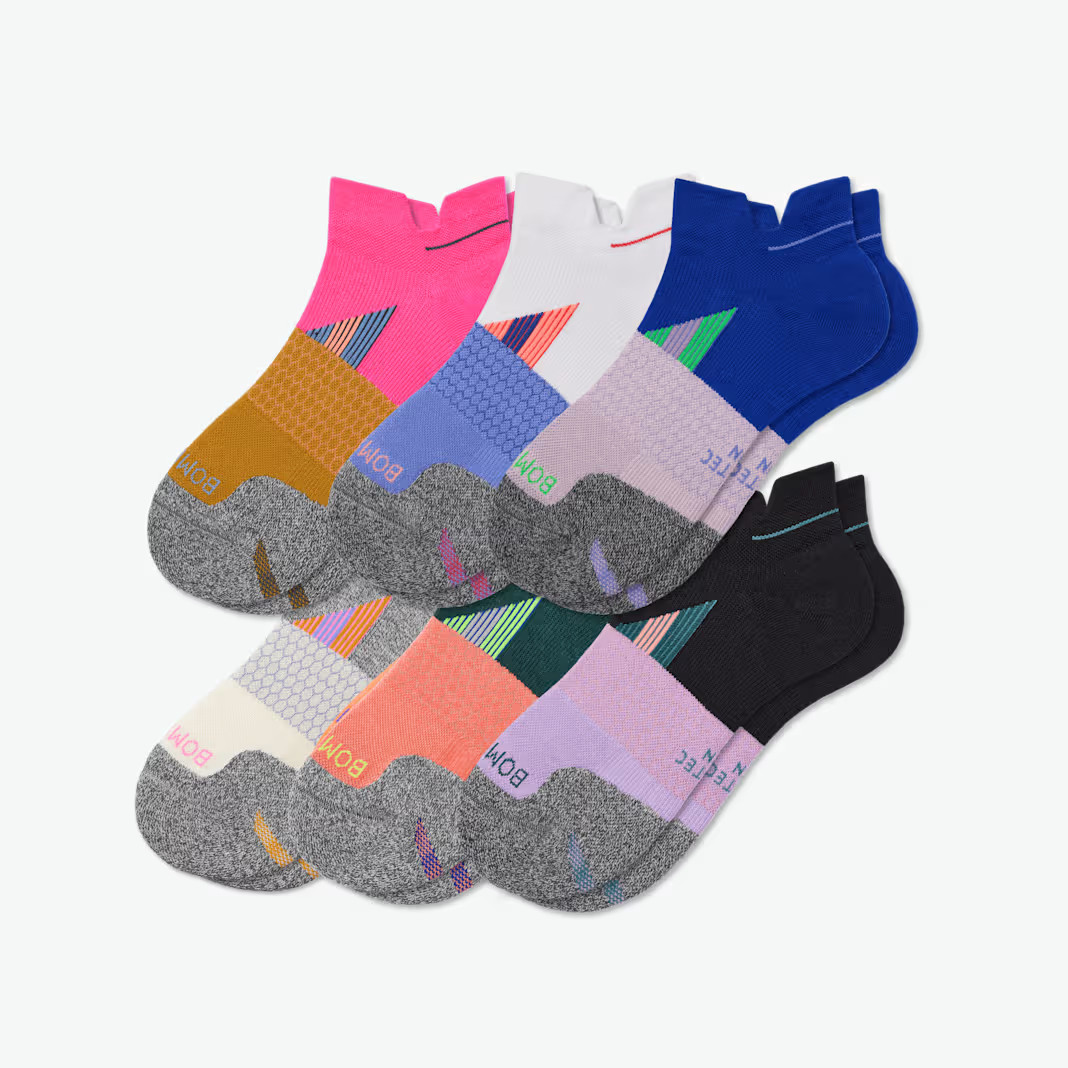 Women's Running Ankle Sock 6-Pack | Bombas