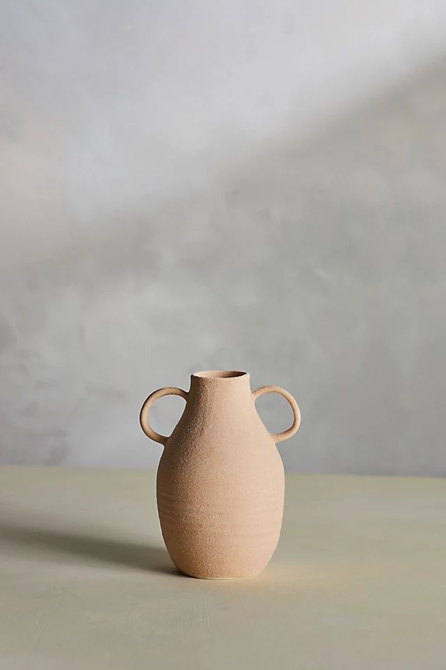 Porcelain Jug Vase, Two Handle | Anthropologie (US)