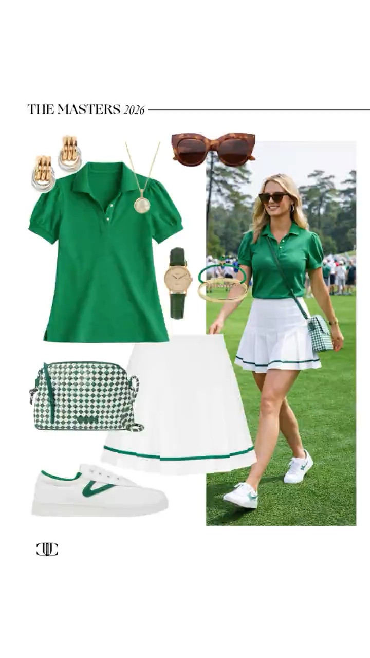Not sure what to wear to The Masters? Start here ⛳️🌿

Think polished, effortless, and comfortable enough for a full day on the course. From breezy spring dresses and tailored sets to chic, walkable shoes and classic accessories, these looks are made for everything from tee time to clubhouse brunch.

Save this for outfit inspo and tap to shop all my Masters-ready picks. ✨

#LTKStyle #MastersStyle #GolfTournamentStyle #SpringOutfits #PreppyStyle #SouthernStyle #EventStyle #LTKFinds
 

 

#LTKootd #LTKSeasonal #LTKOver40