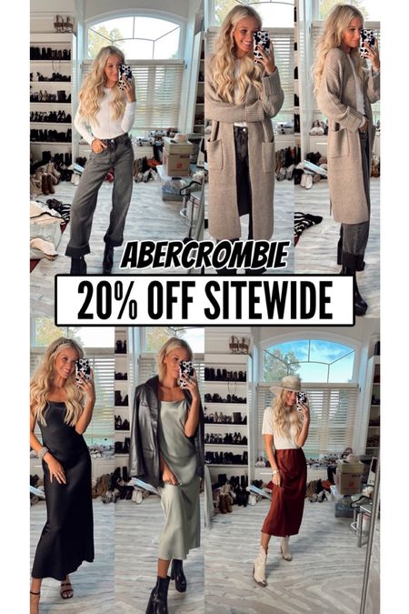 20% off all of my Abercrombie looks!

Use code: AFLTK

#LTKSale #LTKsalealert #LTKstyletip