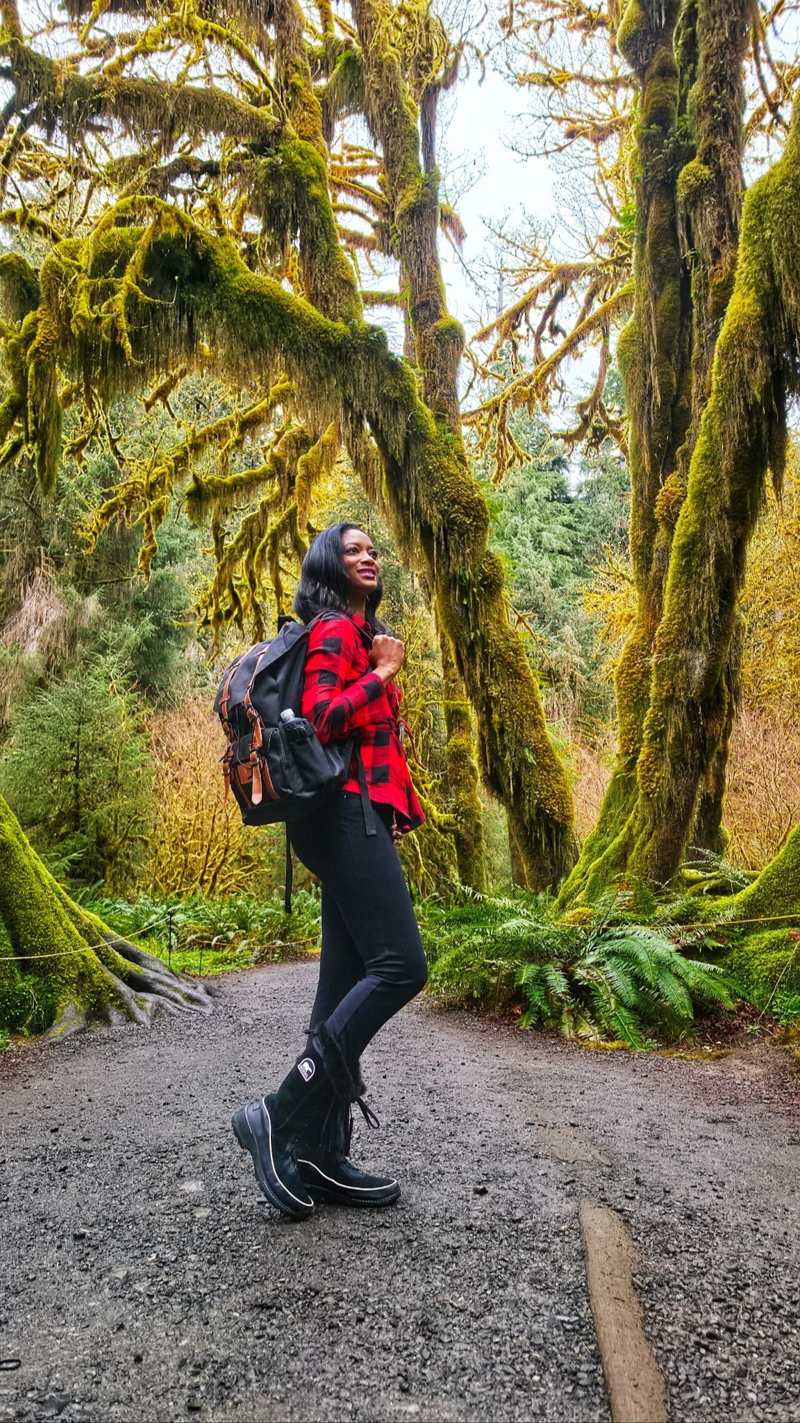 Roam where the wifi is weak, but remember to take a radio! The Hoh Rainforest is a temperate rainforest located deep within the Olympic National Park. It's other worldly, and you'll definitely lose your phone signal. ✈️ Tip: Always hike in groups of 2+ and take a long range radio/walkie-talkie. Ours is linked in my bio. *

#LTKTravel
