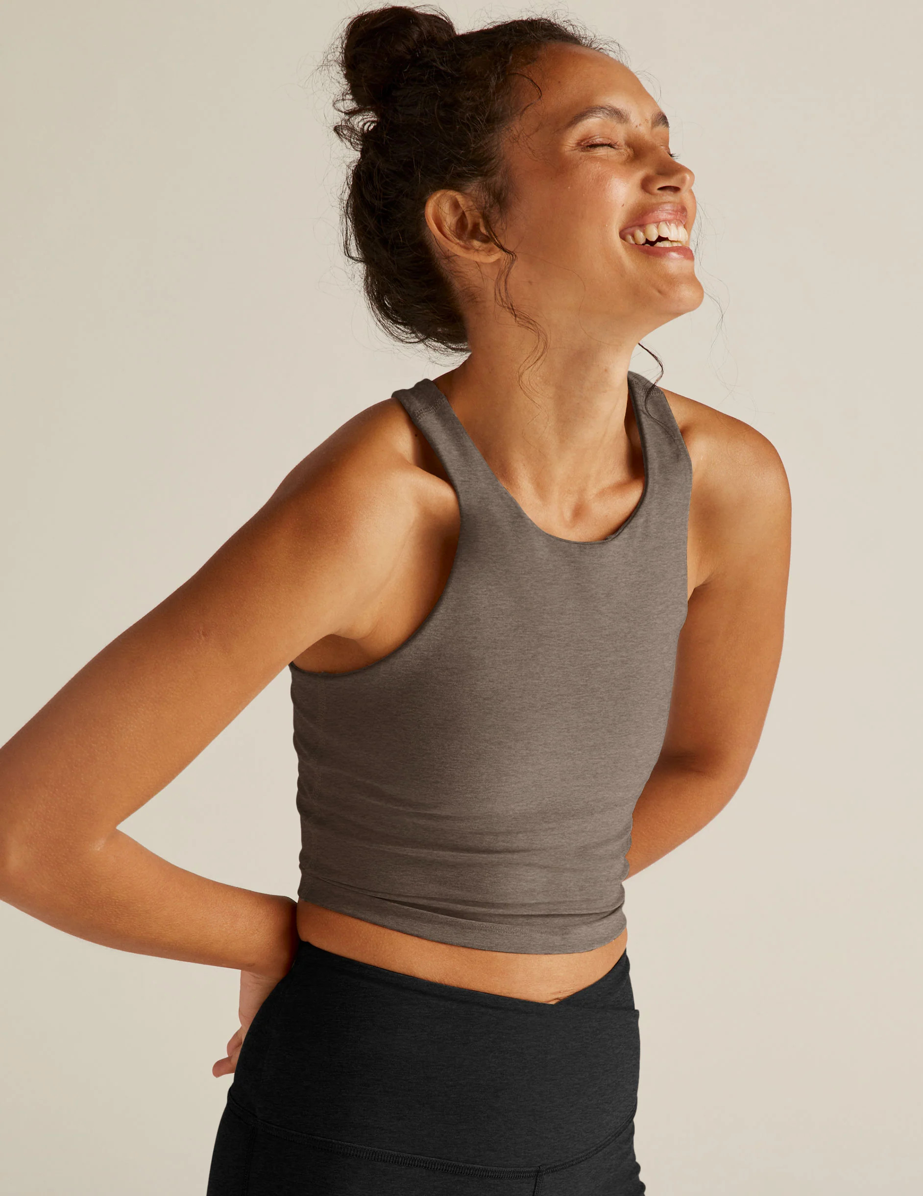 Spacedye Refocus Cropped Tank | Beyond Yoga | Beyond Yoga