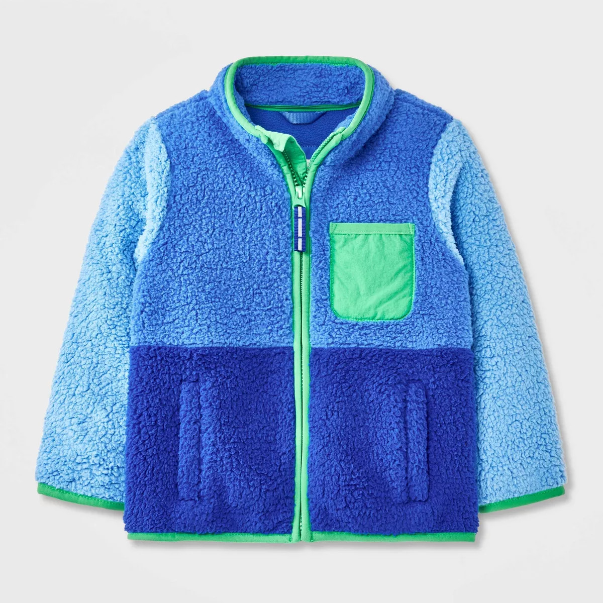 Toddler Boys' Full Zip Fleece Jacket - Cat & Jack™ | Target