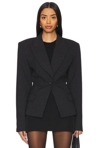 Melange Suiting Cinched Blazer
                    
                    EAVES | Revolve Clothing (Global)