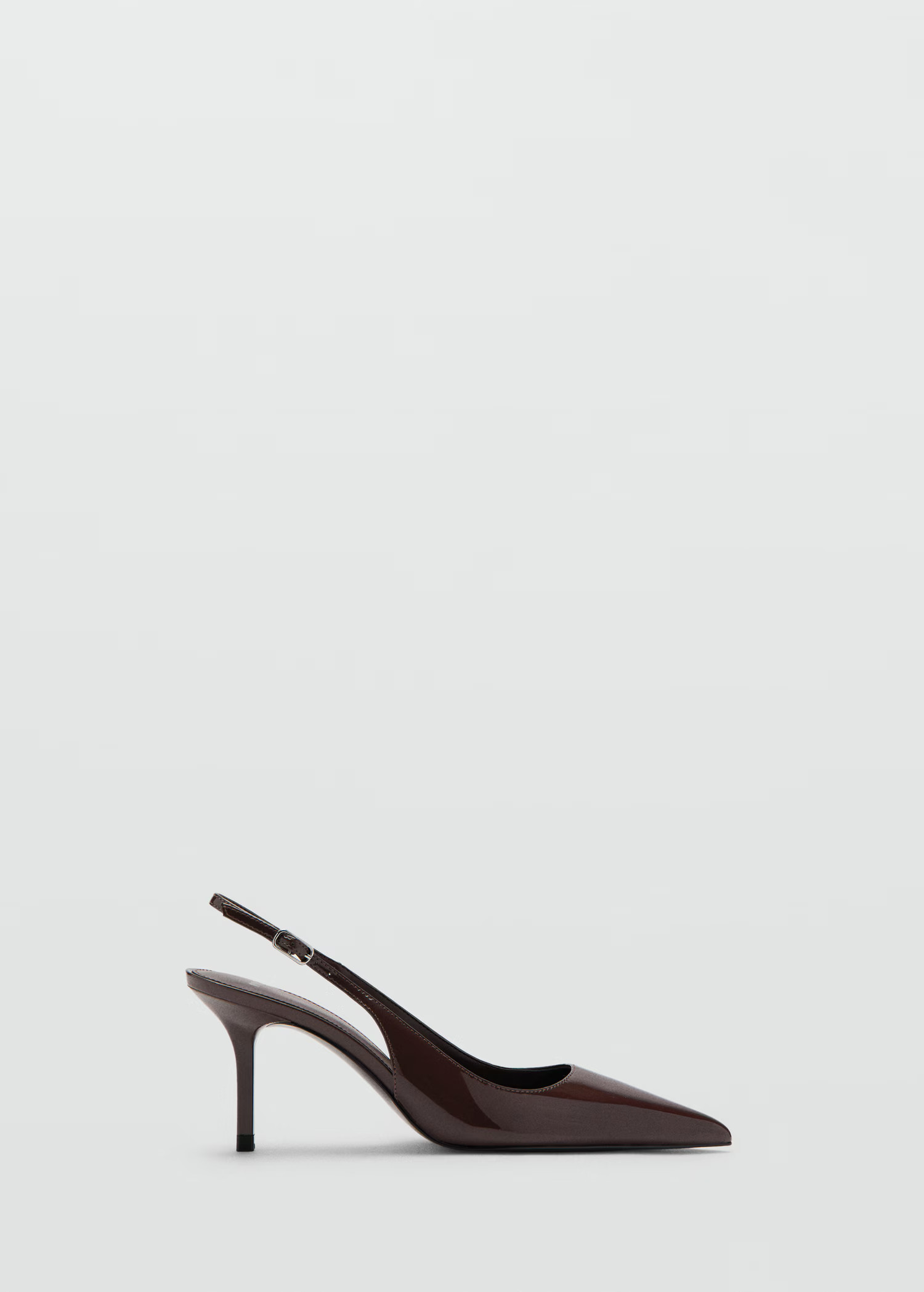 Patent heeled shoes | MANGO (UK)