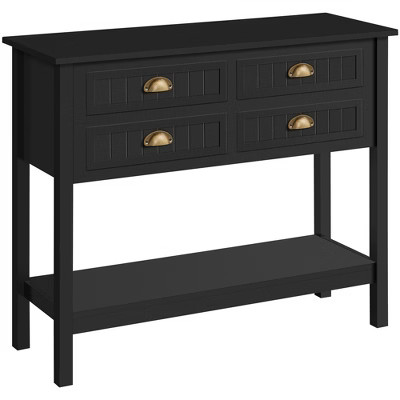 Yaheetech 4-Drawer Console Table Entryway Table | Target