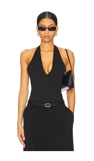 Scuba Halter Bodysuit in Black001 | Revolve Clothing (Global)