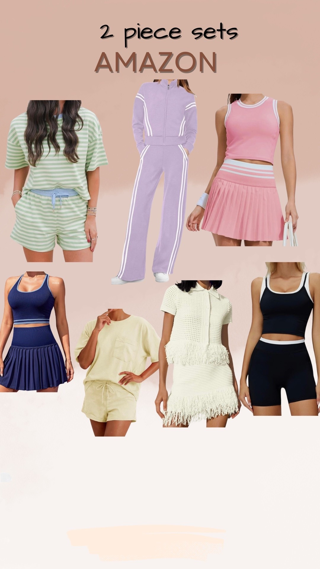 2 piece sets- Amazon


#LTKgrwm #LTKootd #LTKActive
