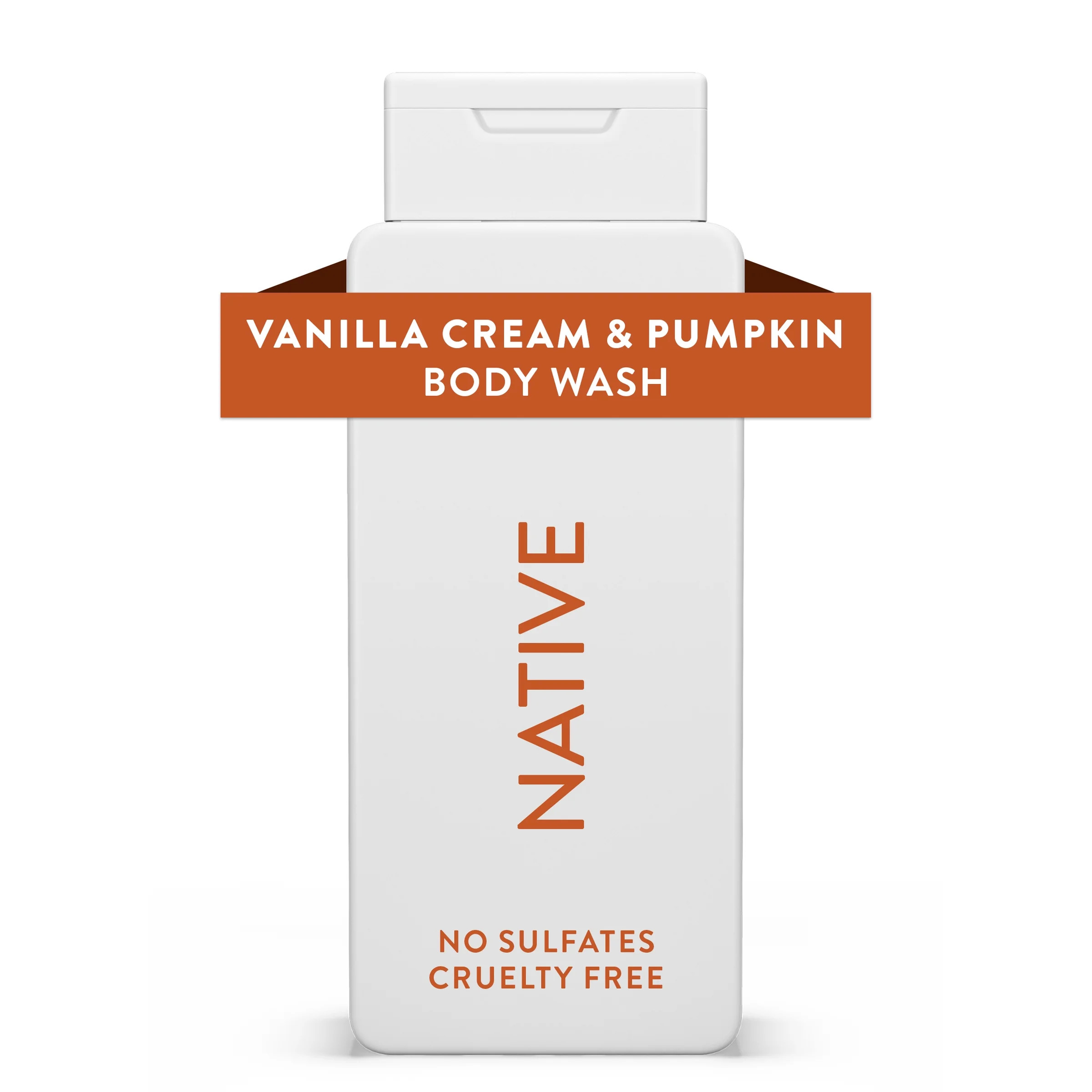 Native Limited Edition Vanilla Cream & Pumpkin Body Wash 18 FL OZ | Walmart (US)
