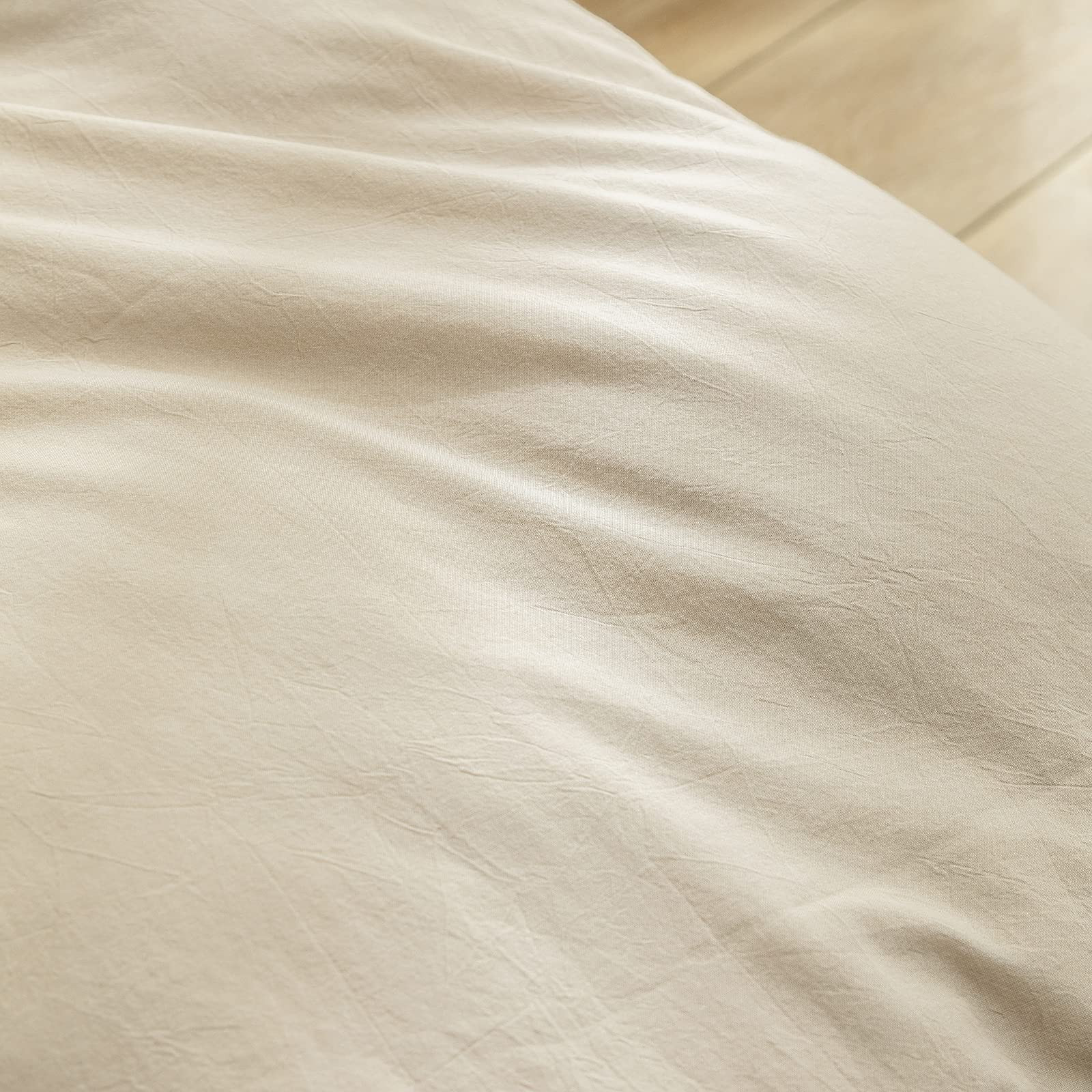BESTOUCH Duvet Cover Set 100% Washed Cotton Linen Feel Super Soft Comfortable Chic Lightweight 3 ... | Amazon (US)