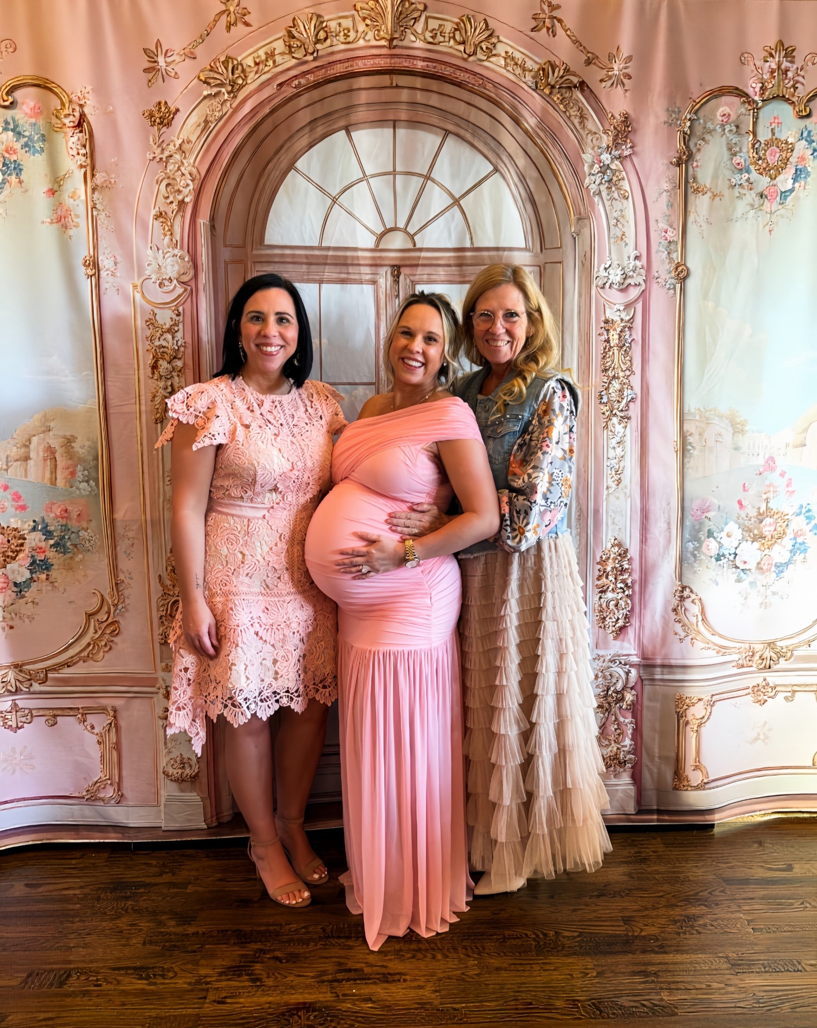Baby shower chic, but make it elevated ✨

Soft blush tones, romantic textures, and flattering silhouettes are always my go-to for special celebrations like baby showers, spring parties, and bridal events. This look is proof that pink can feel timeless, feminine, and polished — not overdone.

Perfect for maternity photos, baby showers, garden parties, or any dressy spring occasion when you want to feel confident and comfortable while still looking put-together.

Shop these blush pink dresses and occasion-ready outfits all linked here 🤍

#BabyShowerStyle #BlushPinkDress #SpringOccasionWear #MaternityStyle #WeddingGuestDress #LTKFinds #LTKStyle #PinkDressInspo

#LTKootd