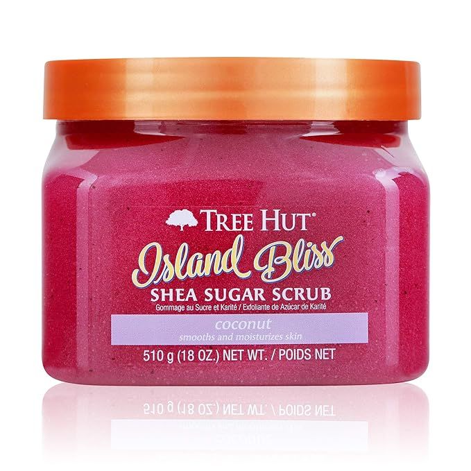 Tree Hut Island Bliss Shea Sugar Scrub, 18 oz, Ultra Hydrating and Exfoliating Scrub for Nourishi... | Amazon (US)