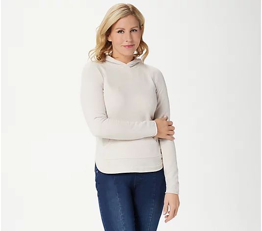 Barefoot Dreams CozyChic Ultra Lite Pullover Hoodie | QVC