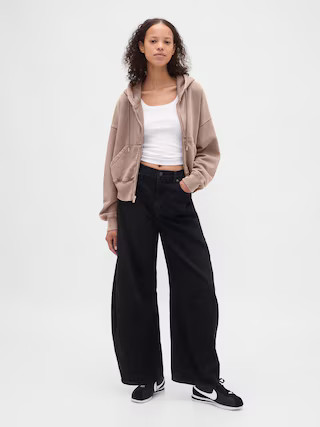 VintageSoft Wedge Zip Hoodie | Gap (US)